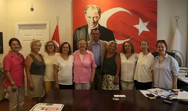 Kırklareli Çağdaş Yaşamı Destekleme Derneği'nden Belediye Başkanı Özalp'e Ziyaret