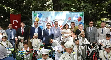 Kırklareli'de 18 Çocuk İçin Millet Bahçesinde Sünnet Şöleni Düzenlendi!