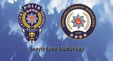Kırklareli Emniyeti'nden Büyük Operasyon: 35 Aranan Şahıs Yakalandı