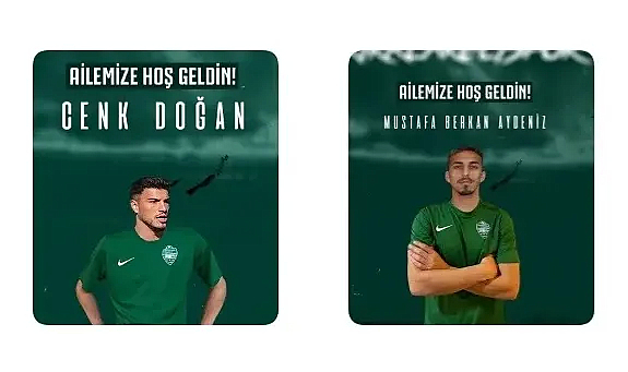 Kırklarelispor'dan Çifte Transfer Müjdesi: Cenk Doğan ve Mustafa Berkan Aydeniz Kadroda!