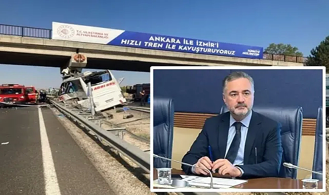Polatlı’da Feci Otobüs Kazasında 9 Ölü, 26 Yaralı; Milletvekili Sarıçam’dan Taziye Mesajı