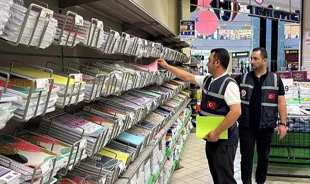 Tekirdağ'da yeni eğitim-öğretim yılı öncesi, kırtasiyelerde 'fiyat' denetimi