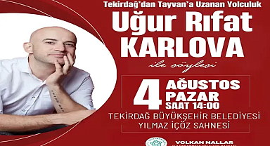 Uzakdoğu’ya kendini sevdiren adam Uğur Rıfat Karlova hemşerileri ile buluşuyor