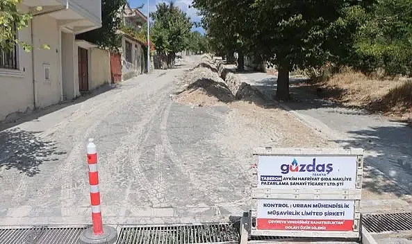 Vize'de Doğalgaz Çalışmaları Tüm Hızıyla Devam Ediyor