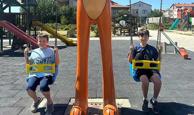 Vize'de Yeni Parklar Çocukları Sevindiriyor
