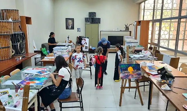 Yaz Dönemi Ücretsiz Resim Kursu Devam Ediyor