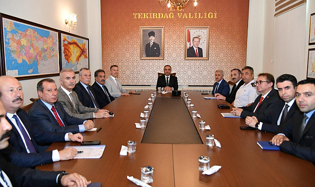 Yeni Akademik Yıl İle İlgili Üniversite Güvenlik ve Koordinasyon Toplantısı Yapıldı