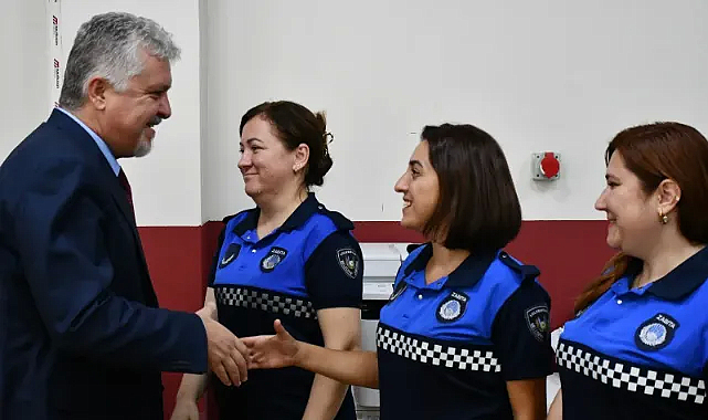 Başkan Gerenli ve Zabıta Personeli 198. Yıl Anısına Bir Araya Geldi