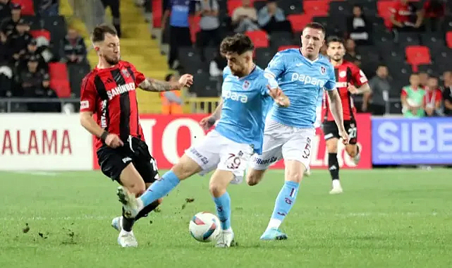 VAR Dramasıyla Dolu Maçta Kazanan Yok! Gaziantep FK-Trabzonspor 0-0