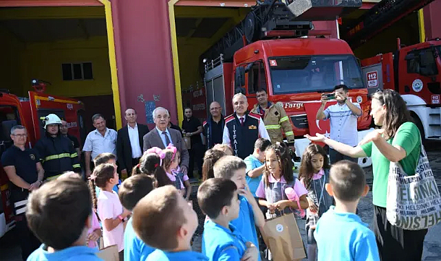 Keşan’da İtfaiyecilik Haftası Etkinliği: Öğrenciler İtfaiyecilik Mesleğiyle Tanıştı