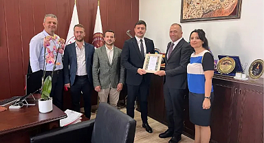 Kırklareli Baro Başkanı Turgay Hınız'dan Lüleburgaz Cumhuriyet Başsavcılığına "Hoş Geldin" Ziyareti