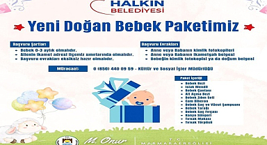 MARMARAEREĞLİSİ BELEDİYESİ’NDEN BİR YENİLİK DAHA: YENİDOĞAN DESTEK PAKETİ PROJESİ GENİŞLETİLDİ