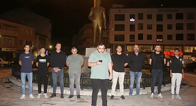 Pınarhisar Ülkü Ocakları'ndan  Atatürk Anıtı Saldırısına Sert Kınama