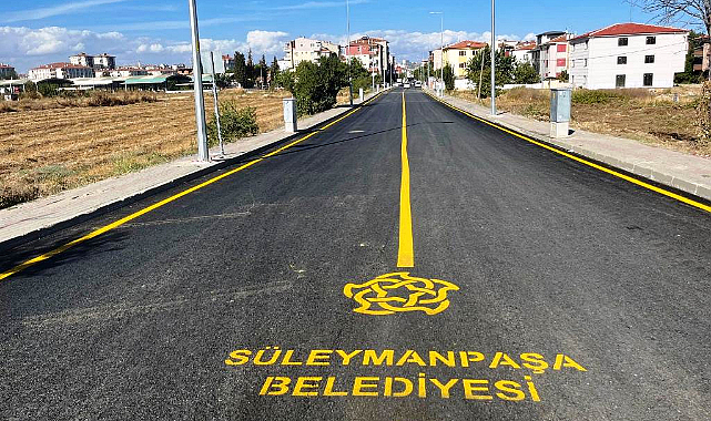 Süleymanpaşa’da Yol Harekâtı Sürüyor
