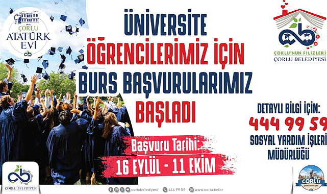 Yükseköğrenim Burs Yardımı Başvuruları Başladı