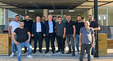 CHP Kırklareli Milletvekili Fahri Özkan'dan Büyükkarıştıran'a Ziyaret
