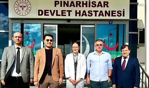 Kamu Hastaneleri Hizmetleri Başkanı Uzm. Dr. Enes Güler'den Pınarhisar Devlet Hastanesi'ne Ziyaret