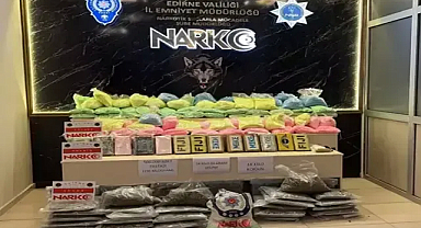 Kapıkule'de piyasa değeri 150 milyon lira olan uyuşturucu ele geçirildi