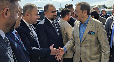 Kırklareli TSO Başkanı Soner Ilık, TOBB Başkanı Hisarcıklıoğlu'nu YÖREX Fuarı'nda Karşıladı