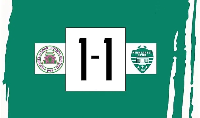 Kırklarelispor, Son Dakika Golüyle 1-1 Beraber Kaldı