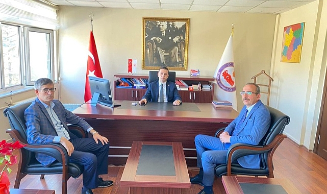 Kofçaz’da Yeni Kaymakam Neyfel Ören’e Hayırlı Olsun Ziyareti