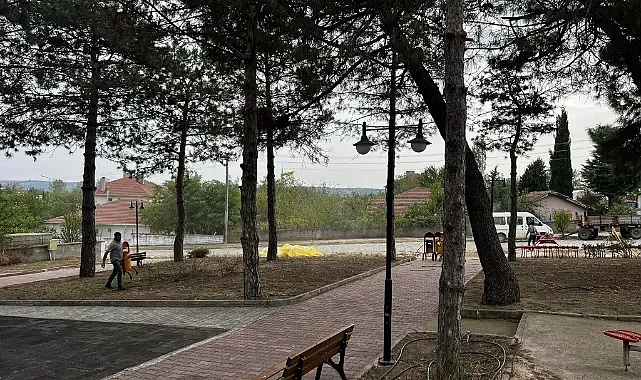 Pehlivanköy Belediyesi'nden Çamlık Parkı'nda Temizlik ve Bakım Çalışmaları