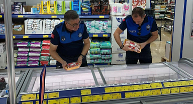 Süleymanpaşa Belediyesi Zabıta Ekiplerinden Market Denetimi