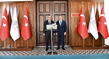 Ulaştırma ve Altyapı Bakan Yardımcısı Ünüvar Vali Soytürk’ü Ziyaret Etti