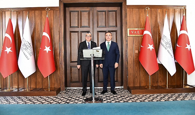 Ulaştırma ve Altyapı Bakan Yardımcısı Ünüvar Vali Soytürk’ü Ziyaret Etti