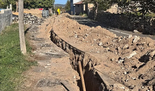 Üsküp Beldesi'nde Doğalgaz Çalışmaları Tüm Hızıyla Devam Ediyor