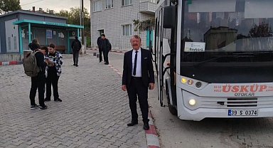 Üsküp Beldesi'nde Taşımalı Eğitim Yeniden Başladı