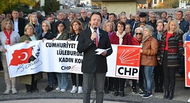 CHP Kırklareli İl Örgütü'nden Tutuklamaya Karşı 81 İl İle Eş Zamanlı Basın Açıklaması