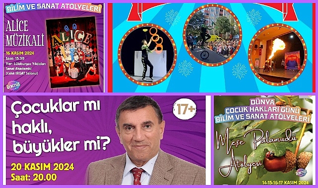 Dünya Çocuk Hakları Günü Dolayısıyla Lüleburgaz’da 5 Gün Boyunca 7 Özel Etkinlik!