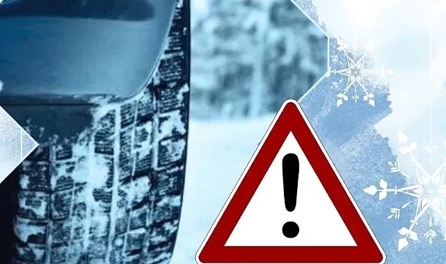 Kırklareli Emniyeti Uyardı! Kış Lastiği Eksikliği 4.069 TL'ye Mal Olabilir!