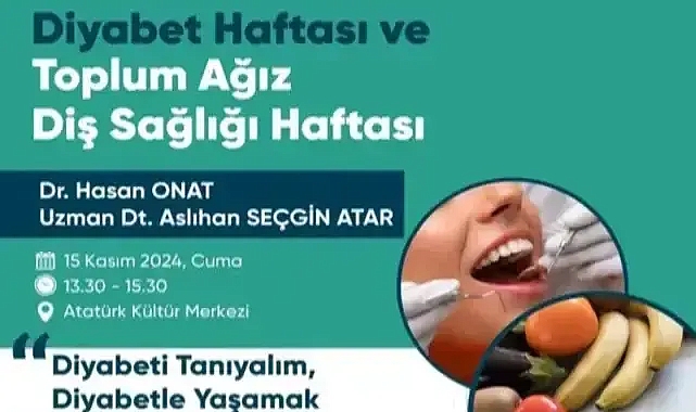 Kırklareli’nde Diyabet Haftası ve Toplum Ağız Diş Sağlığı Haftası’na Özel Söyleşi!