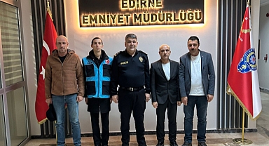 Yesevi Hareketi, Edirne İl Emniyet Müdürü Karaburun'u Ziyaret Etti