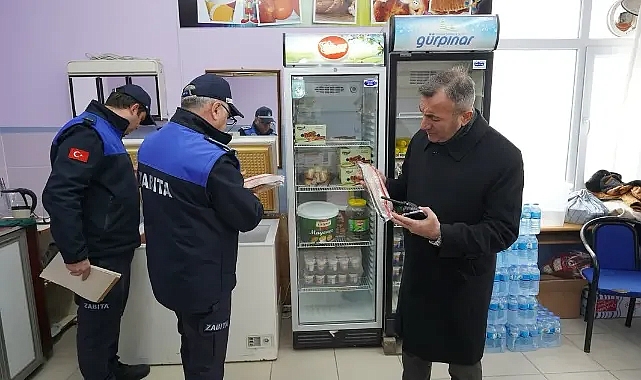 Babaeski Belediyesi Zabıta Ekipleri Okul Kantinlerinde Denetim Gerçekleştirdi