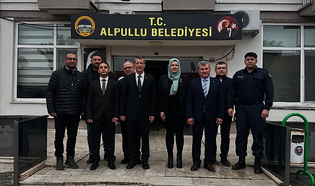 Babaeski Kaymakamı Tamer Orhan'dan Alpullu Belediyesi'ne Ziyaret