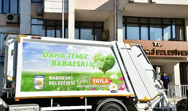 Babaeski'ye Hibe Yoluyla Yeni Çöp Kamyonu Kazandırıldı