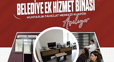 Edirne’de Babademirtaş Mahallesi’ne Belediye Ek Hizmet Binası Bugün Açılıyor!