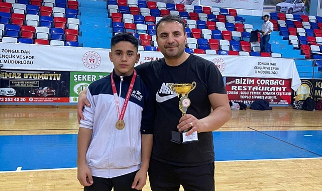 GÜREŞ TAKIMIMIZDAN BİR BAŞARI DAHA
