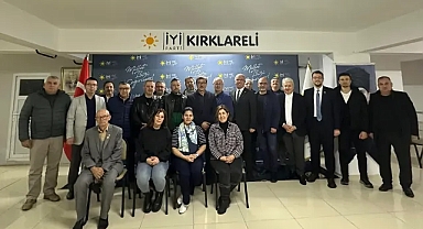 İYİ Parti Kırklareli İl Yönetim Kurulu İlk Toplantısını Gerçekleştirdi