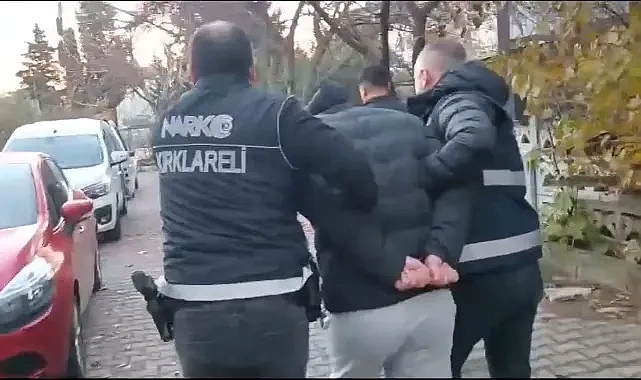 Kırklareli'nde 28 Şüpheli Yakalandı, Yüklü Miktarda Uyuşturucu ve Suçtan Elde Edilen Para Ele Geçirildi