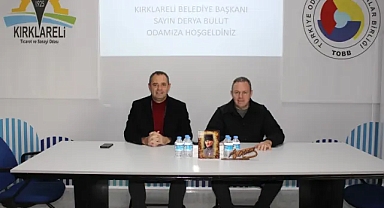 Kırklareli TSO Başkanı Ilık, Belediye Başkanı Derya Bulut’u Ağırladı