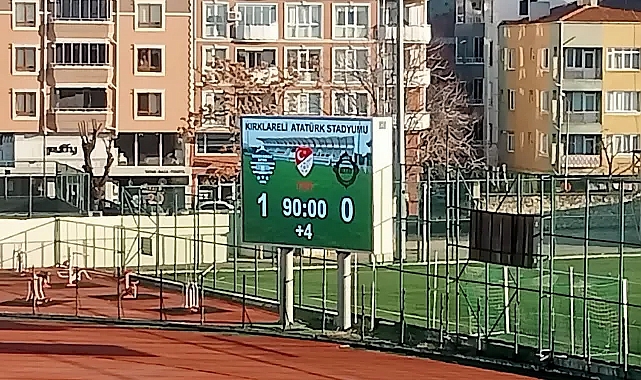Kırklarelispor, Altay'ı Tek Golle Geçti