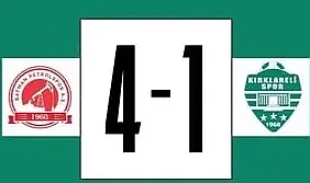 Kırklarelispor Deplasmanda Farklı Kaybetti: 4-1