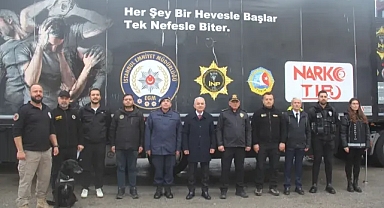 "Narko Tır" Kırklareli'de: Uyuşturucuyla Mücadelede Farkındalık Etkinliği