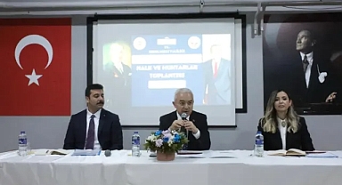 Pehlivanköy'de Muhtarlar Toplantısı Gerçekleşti