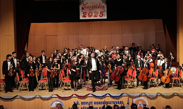 TRAKYA ÜNİVERSİTESİ DEVLET KONSERVATUVARI ÇOCUK ORKESTRASINDAN YENİ YIL KONSERİ