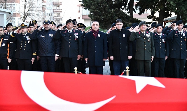Vali Soytürk J. Per. Asb. Üçvş. Fahri Kurt için Düzenlenen Törene Katıldı
